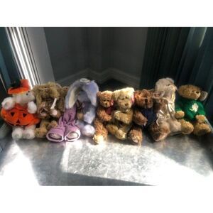TY Attic treasures series Collectible beanie babies set of 9